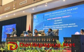 Delapan Ranperda Dapat Persetujuan Paripurna Tingkat I DPRP PBD: Langkah Kuat Bangun Landasan Hukum Papua Barat Daya
