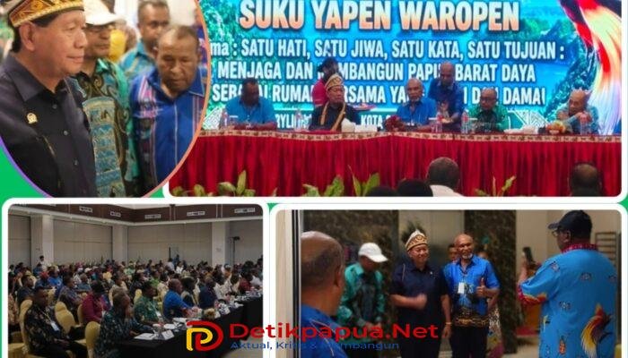 Mubes Suku Besar Yapen Waropen Papua Barat Daya Usung Tema Satu Hati Satu Tujuan