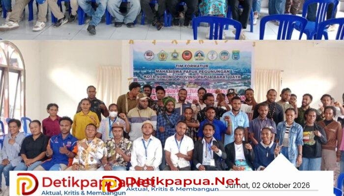 Delapan Korwil Bersatu, Mubes I Mahasiswa Papua Pegunungan Dorong Satu Wadah Bersama di Sorong