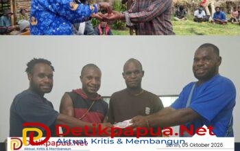 Kepala Kampung Yogonima Salurkan Hibah untuk Dukung Pendidikan Adat Hugulama